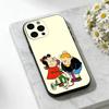 Cartoon The L-Little L-Lulu Show  Phone Case For iPhone 17,16,15,14,13,12,11 Plus,Pro,Max,Mini Silicone black Soft Cover