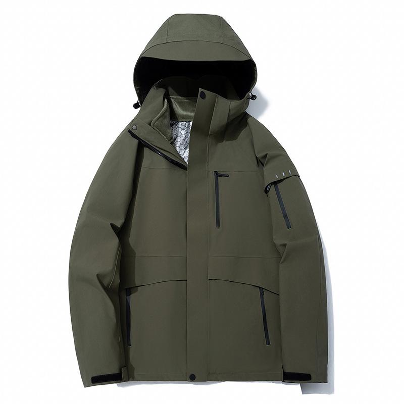 Высококачественная куртка для мужчин и женщин, противовирусная водонепроницаемая одежда для альпинизма, теплая и дышащая горнолыжная одежда «три в одном»