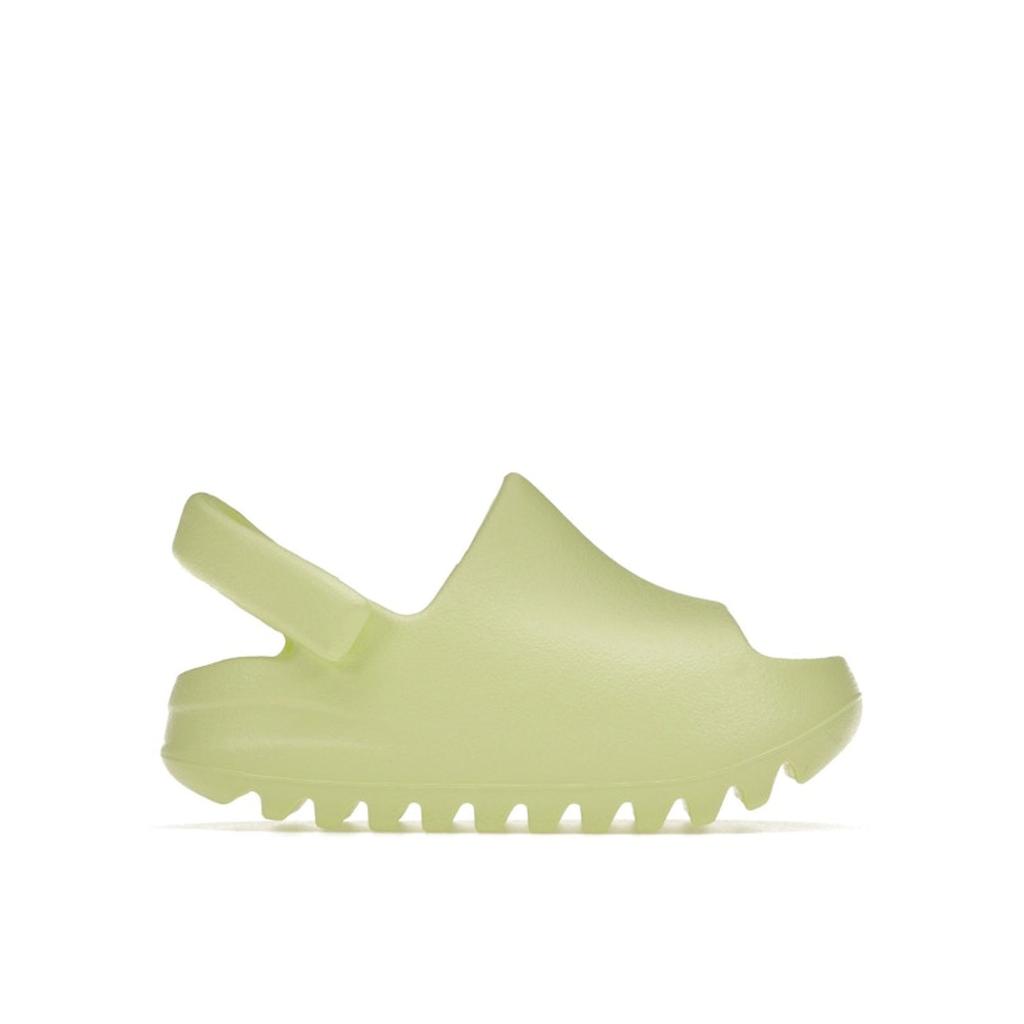 Adidas Детские кроссовки Yeezy Slides Infants Glow Green 2022 HQ4119