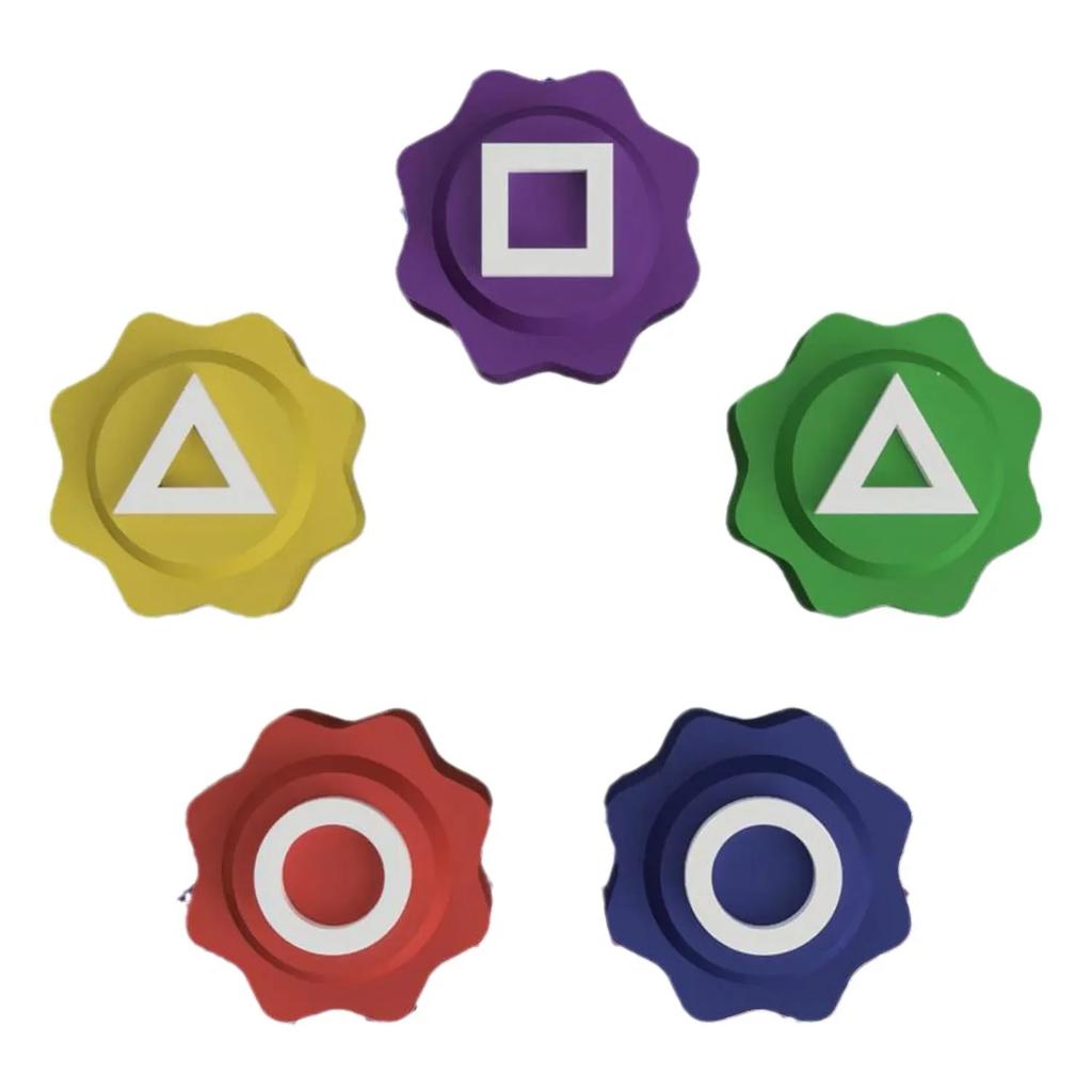 Гонги Традиционная корейская игра в подбрасывание Гонги Игра в кальмара в подбрасывание