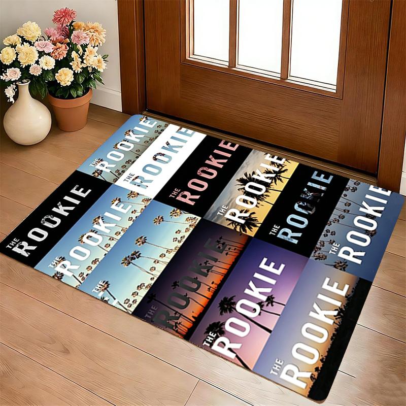 Rookie Palm Trees Living Room Nonslip Area Rug Soft Carpet For Bedroom Game Playroom Sofa Office Home Decor Doormat Christmas Gift C9261891