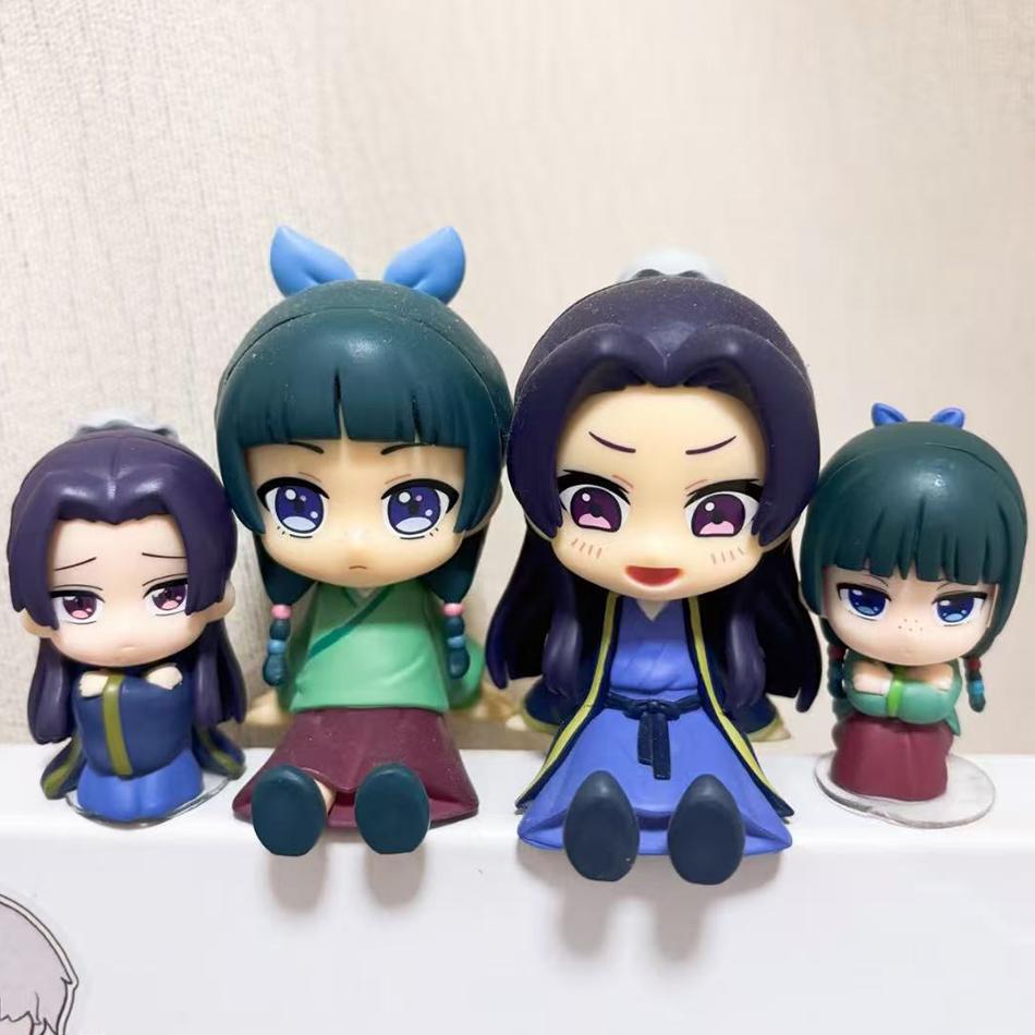 Аниме Дневники аптекаря Фигурка Маомао Экшен Статуя Цзиньси ПВХ Модель Коллекция Мини Милая Фигурка Маомао Кукла Подарок