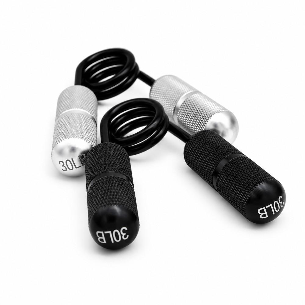 Knurled Textured Finger Exerciser Trainer Aluminum Alloy Hand Workout Gadget Home Use