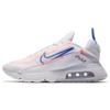 Женские Air Max 2090 'White Flash Crimson' (женские размеры) Белый / Ярко-малиновый / Металлический серебристый / Гонщик синий Беговые кроссовки CT1290 100