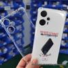 Full Coverage Anti-Fall Transparent Soft Shell Case for Xiaomi Redmi Note 12 Turbo/12T