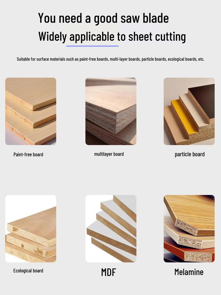 Деревообрабатывающий угловой шлифовальный пильный диск - Сплавной отрезной диск для дерева, Размеры 4/5/7/9 дюймов