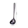 Stainless Steel Soup Spoon for Home Kitchen Cooking Sauce Spoon