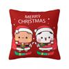 Bubu Dudu Xmas С Рождеством Наволочка Мягкая Ткань Чехол для Подушки Декоративный Чехол для Подушки Домашний Квадратный 45X45см