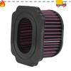 High Performance Flow Unique Air Filter For Mt07 Fz07 Xsr700 689 2013 2014 2015 2016 Washable Reusable