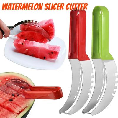 Арбузный артефакт нож для нарезки нож из нержавеющей стали инструмент для удаления сердцевины фруктов и овощей зажим для арбуза кухонные принадлежности