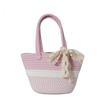 Chic Urban Minimalist Straw Tote Bag For Women Soft And Adorable Vacation Purse