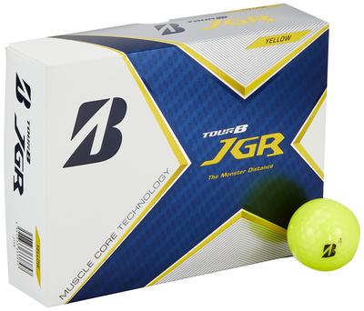 BRIDGESTONE Мяч для гольфа TOUR B JGR 2021 Модель 12 мячей Желтый