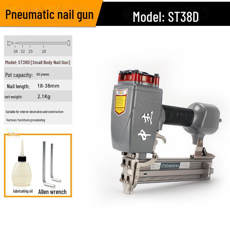 Гвоздезабивной пистолет Zhongjie: Модели F30, 625 Mosquito, 1013 Yard, T64 Steel, Coil и Steel Row.