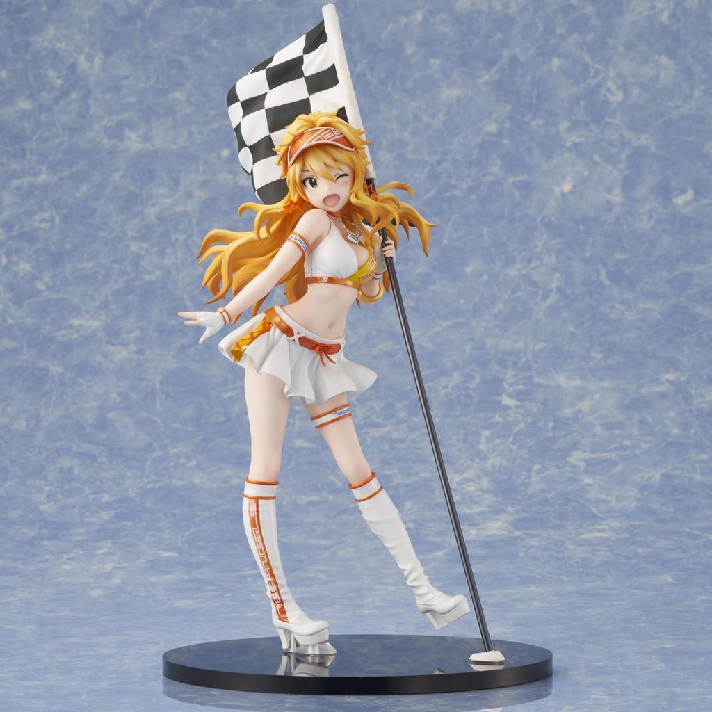 Union Creative IDOLMASTER MILLION LIVE Хошии Мики Маленький Дьявол Circuit Lady Ver. Готовая фигурка из окрашенного ПВХ и АБС-пластика без масштаба