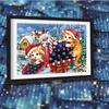 5D DIY Набор алмазной живописи Три кошки Рождественский подарок Полный квадратный дрель Алмазная вышивка Снег Рождественская вышивка крестиком Ремесленный домашний декор