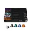 [Official Nespresso] Nespresso Popular Coffee Set 5 Flavors (50 Cups) Original Capsules RO-E05K01