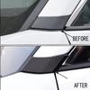 Накладка на стойку А передней двери из углеродного волокна для Toyota RAV4 -