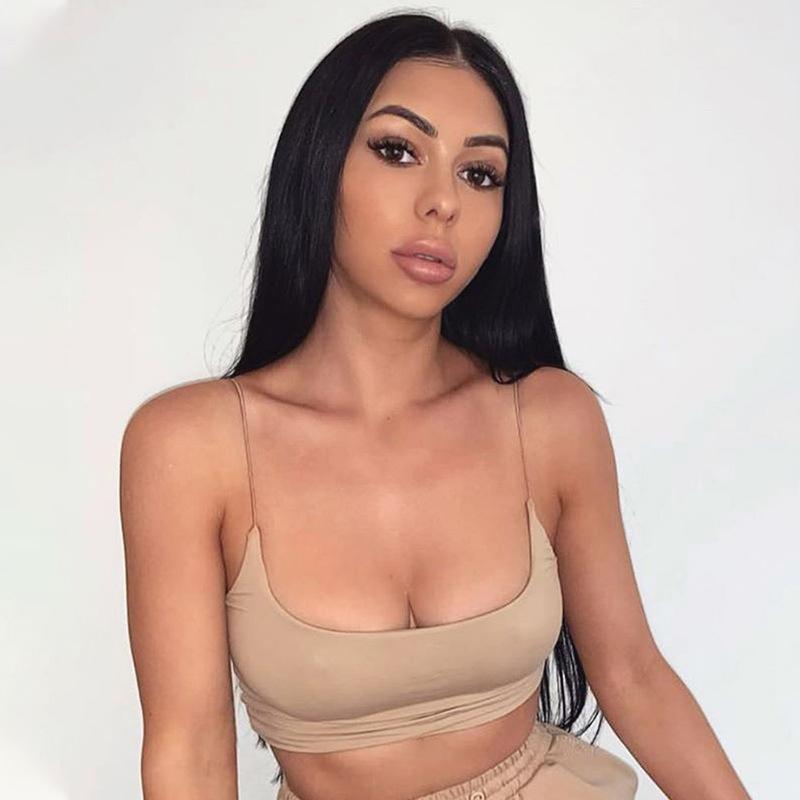 Женские летние майки без рукавов, хлопковые бюстье без подкладок, бюстгальтер-бандо, жилет, укороченный топ, бесшовная футболка