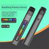 Электронный тренажер дыхания Портативный тренажер дыхательных мышц Тестер жизненной емкости Фитнес