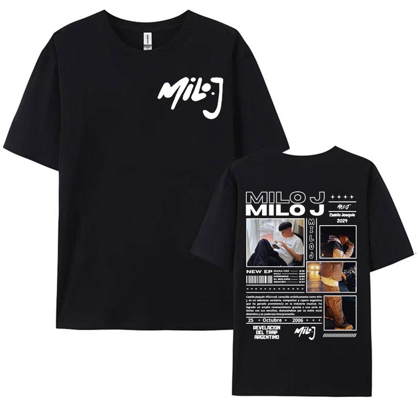 Rapper Myke Towers Graphic Printed T-shirts for Men Harajuku Hip Hop Oversized T Shirt Unisex Summer Cotton Short Sleeve T-shirt