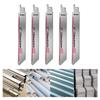 5pcs 150mm S922EF Reciprocating Saw Blade Multi-Function Cut Tool For Metal Pipe