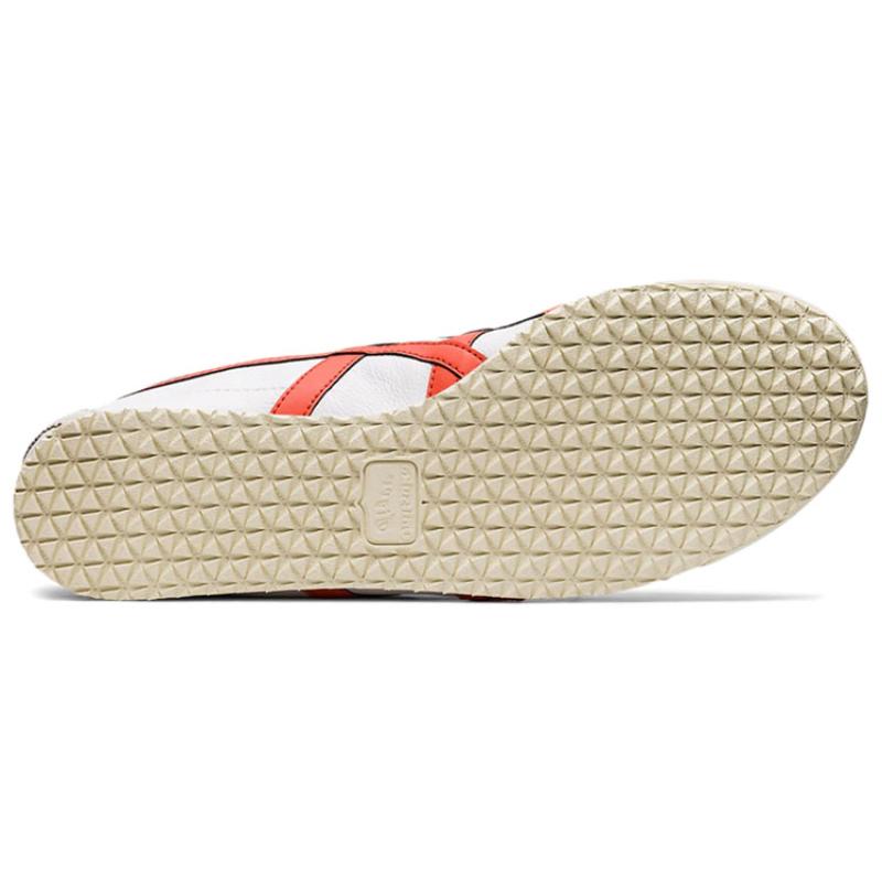 Onitsuka Tiger Mexico 66 White Red Snapper Sneakers 1183A201-106