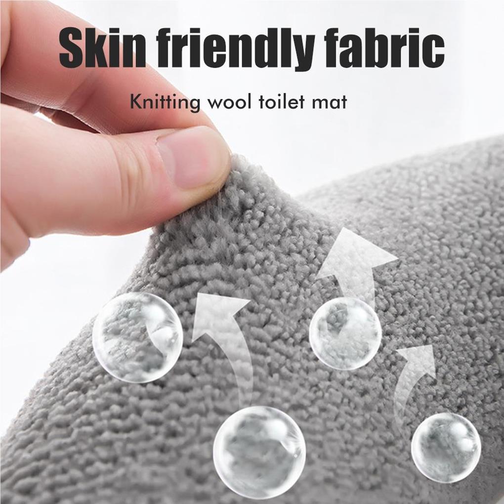 Подушка для сиденья унитаза, коврик, долговечный, разноцветный, сохраняющий тепло