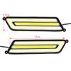 1 Pair COB Car Turn Signal Lamps Reversing Light LED Car DRL Auto Daytime Running Light