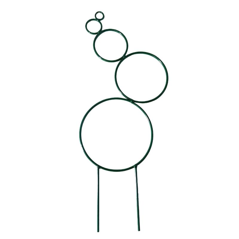 Round Garden Trellis 14” Tall Plant Support for Climbing Vine Rack Dropshipping