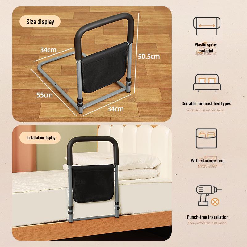 Складные поручни без проколов для пожилых и беременных женщин — безопасное средство для подъема