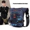 Водонепроницаемая сумка на бедро Outdoor Leg Pack с отверстием для наушников, регулируемым ремешком, вместительная поясная сумка с несколькими карманами для пеших прогулок, велоспорта, рыбалки, путешествий