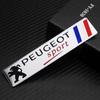 Car Sticker 2025 Hot Car Styling Sticker 3D Aluminum Tail Emblem Badge Body Decal For Peugeot 2008 208 308 508 4008 408 3008 307