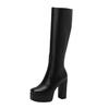 New Global Hot-selling Thick-soled Fashion Knee Boots, Autumn and Winter New Warm Super High and Thin Large Size
