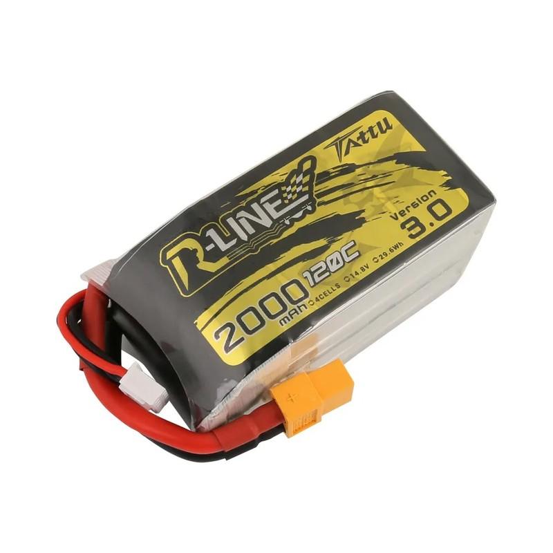 Tattu R-Line 3.0 V3 1300/1400/1550/1800/2000 мАч 120C 4S 6S 14,8 В LiPo Аккумулятор Разъем XT60 FPV Гоночный Дрон RC Квадрокоптер