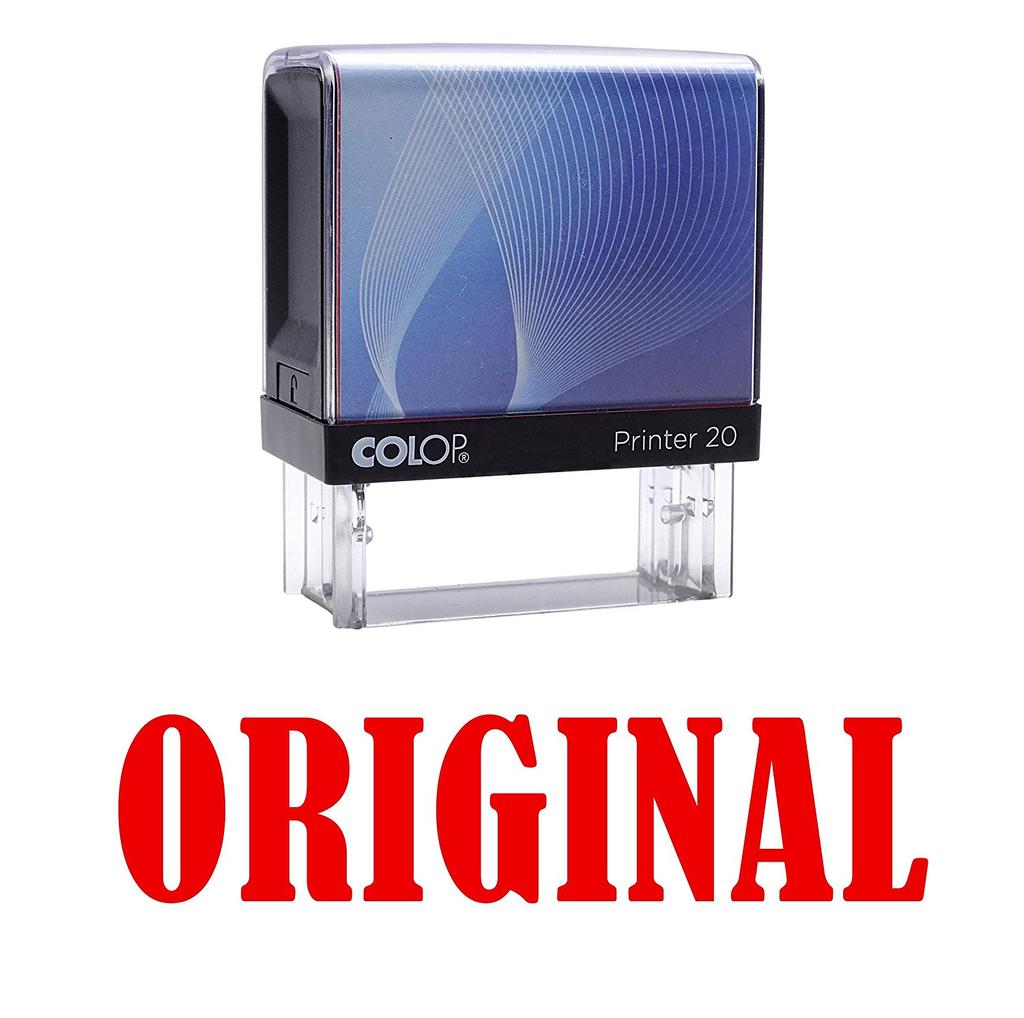 ОРИГИНАЛЬНЫЙ самонаводящийся резиновый штамп, маленький, черными чернилами, офисный штемпель, Colop Mini