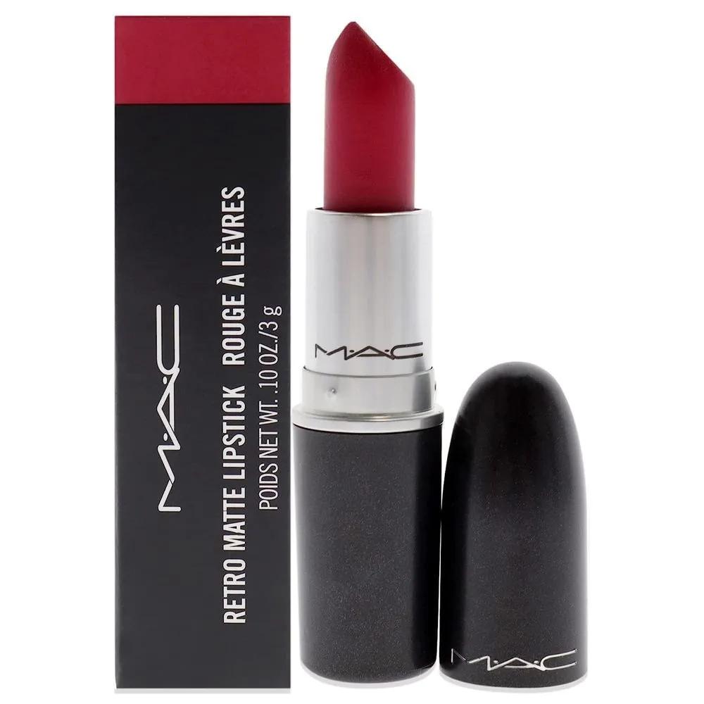 MAC Retro Matte Lipstick All Fire Up Pink Red Shipped from the US