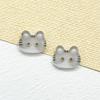 30pcs 12mm Kitty Buttons Creative Ginger Cat Buttons Tuxedo Cat Calico Cat Buttons  Cardigan Sweater