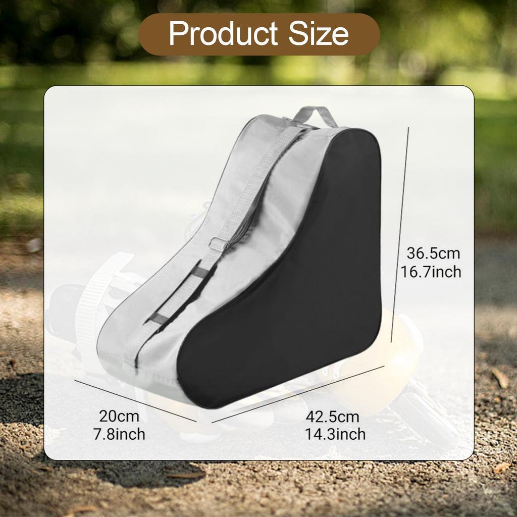 Детская сумка-контейнер для роликовых коньков, портативное хранилище для защитных фигурных коньков, квадов, роликовых коньков, коньков для хоккея на льду