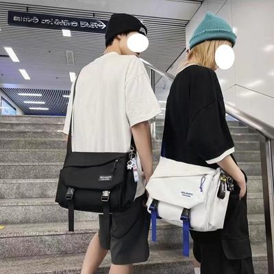 Модная сумка унисекс большой емкости через плечо японская сумка Harajuku для подростков и студентов
