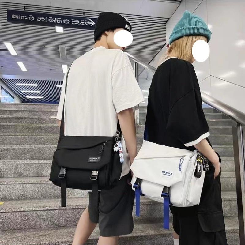 Модная сумка унисекс большой емкости через плечо японская сумка Harajuku для подростков и студентов