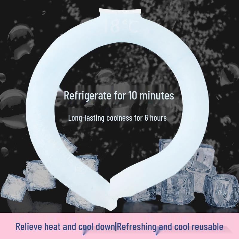 Summer Cool Ice Necklace - Cooling Scarf & Neck Wrap