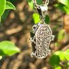 Ожерелье-подвеска Скелет Готическое ожерелье с подвеской в виде скелета в гробу