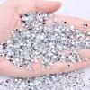 Белые тайваньские акриловые стразы с острым дном, 1,5-12 мм, несколько моделей для DIY нейл-арта и аксессуаров для одежды