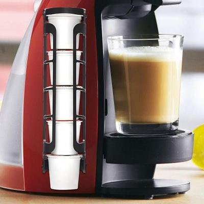 2 шт. стойка для хранения кофейных капсул, портативная стойка для хранения кофемашины, кухонная стойка для хранения кофе-бара, кухонное хранение