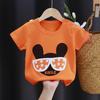 Children's Short Sleeved T-shirt, Pure Cotton Baby Summer Top
