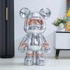 Креативная тумба под телевизор BE@RBRICK: Стильное напольное украшение в виде медведя с функцией копилки, простой декор для гостиной.