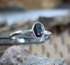 Mystic Topaz Gemstone Ring, 925 Sterling Silver Ring, Women Ring, Bezel Ring, Stacking Ring, Birthday Gift, Solid Ring
