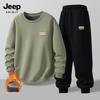 Мужской термофлисовый комплект: худи и джоггеры JEEP SPIRIT