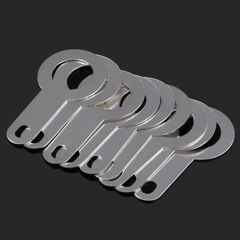 100 шт. посеребренная медная одинарная головка для пайки клемма круглая сварная шайба сварочный лист паяльный наконечник