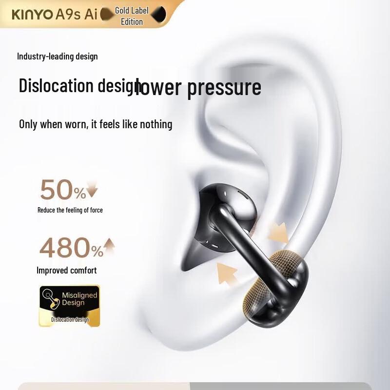 Bluetooth-гарнитура Kinyo A9AI с клипсой